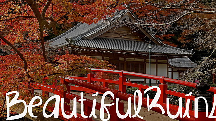 BeautifulRuins Font