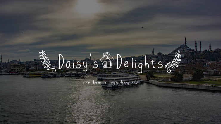 <Daisy's-Delights> Font