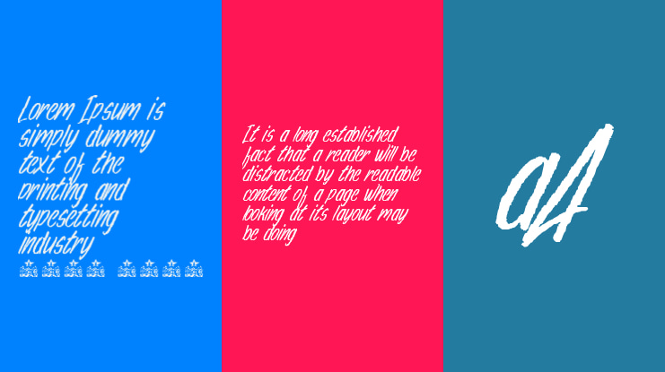 Brush Stroke Personal Use Font