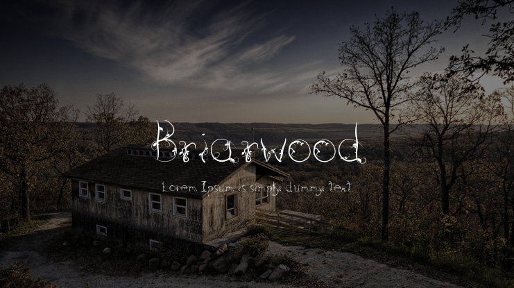 Briarwood Font
