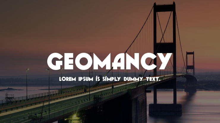 Geomancy Font Family