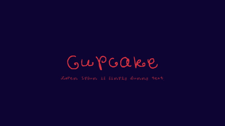 Cupcake Font
