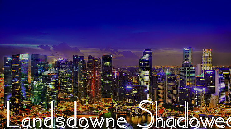 Landsdowne Font Family