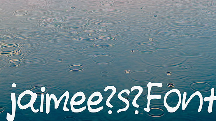jaimee_s_Font Font