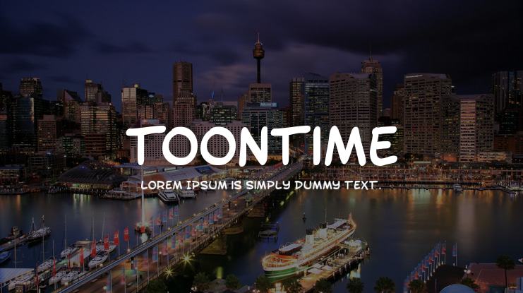 Toontime Font Family
