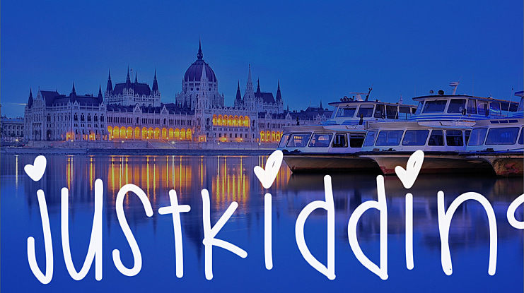 JustKidding Font