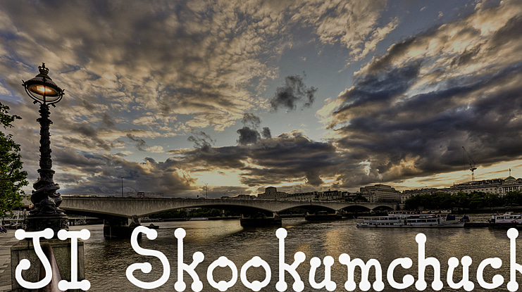 JI Skookumchuck Font