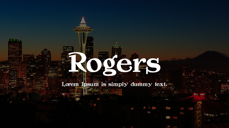Rogers Font