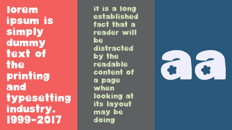 DJB Cutouts-Flowers Font Family