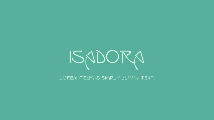 Isadora Font