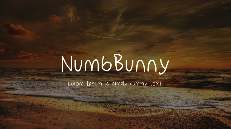 NumbBunny Font Family