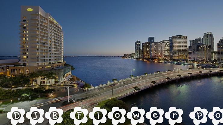 DJB Flower Power Font Family