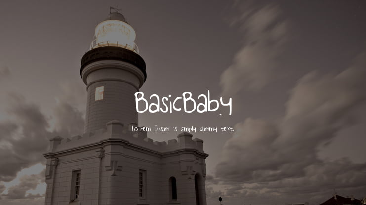 BasicBaby Font