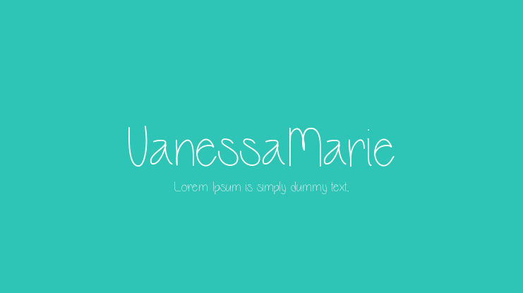 VanessaMarie Font
