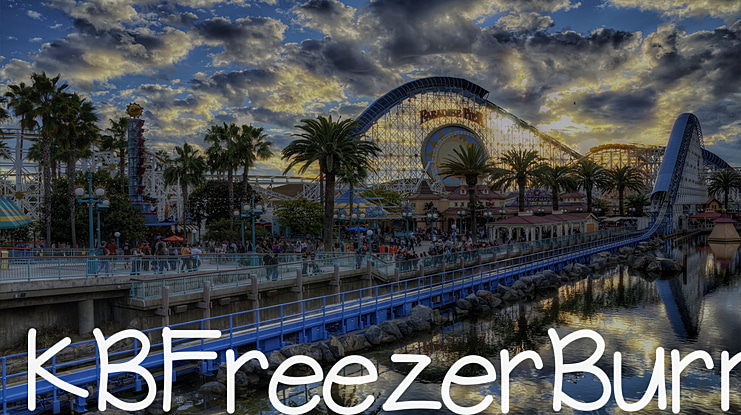 KBFreezerBurn Font