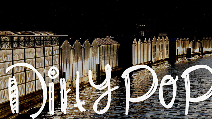 DirtyPop Font