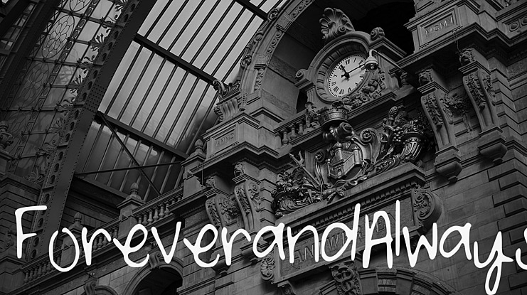 ForeverandAlways Font