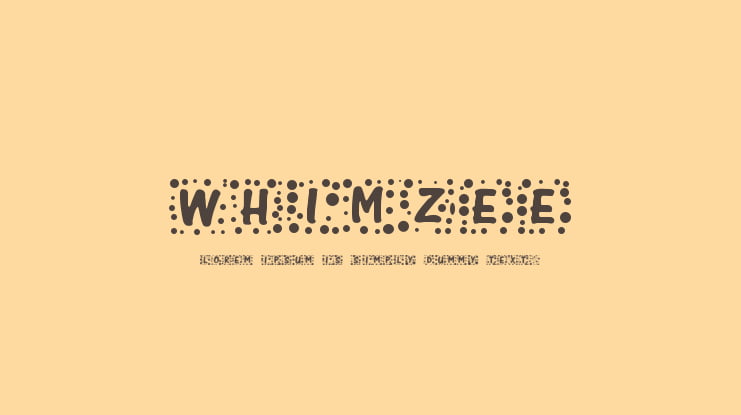 Whimzee Font