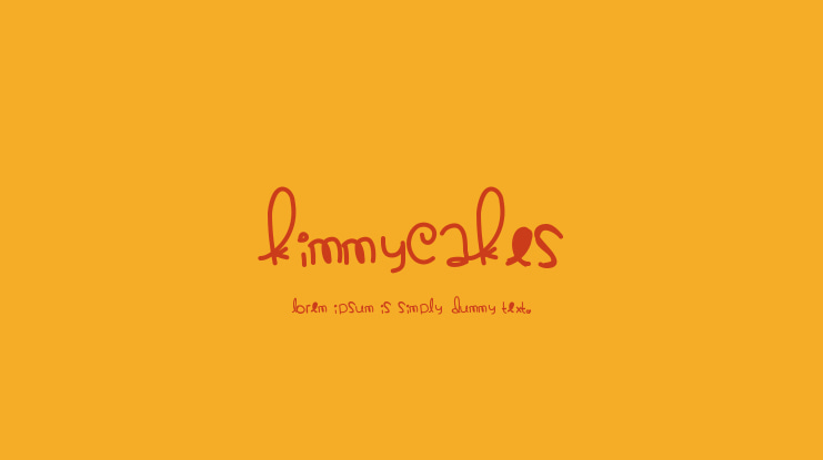 KimmyCakes Font