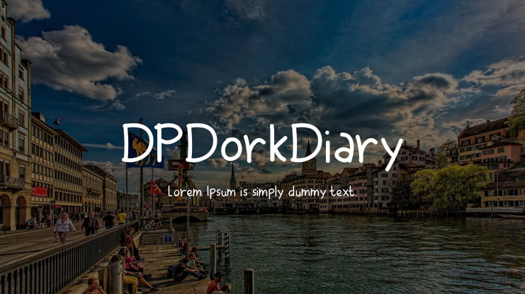 DPDorkDiary Font