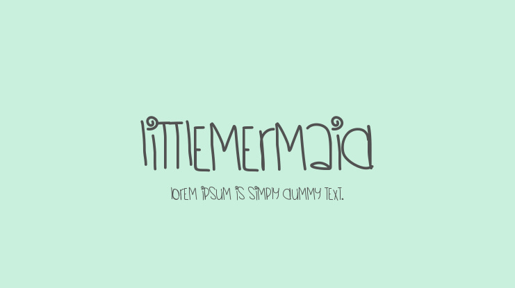 LittleMermaid Font