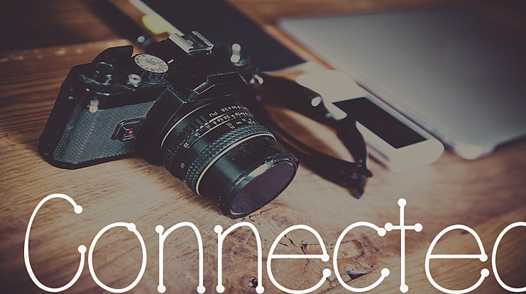 Connected Font