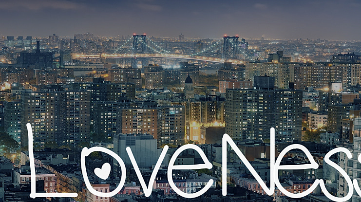 LoveNess Font