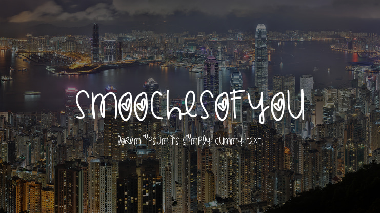 SmoochesOfYou Font