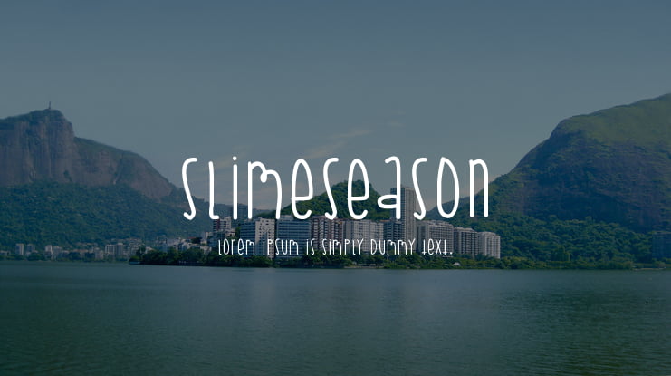 SlimeSeason Font