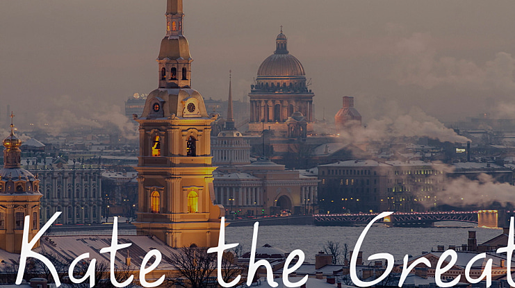 Kate the Great Font