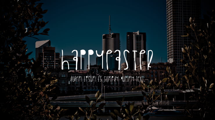 HappyEaster Font