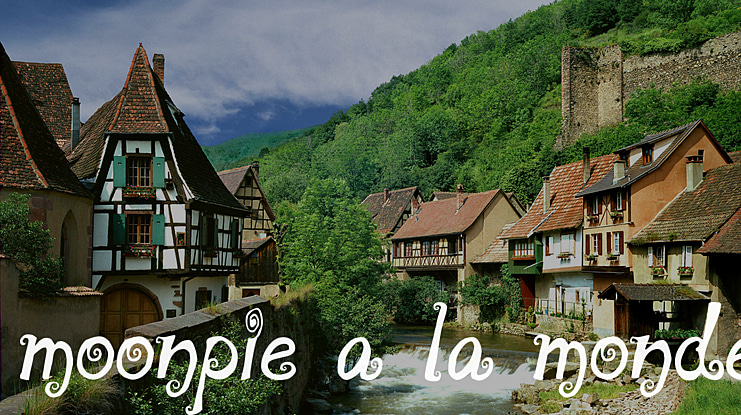 moonpie a la monde Font