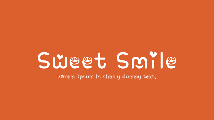 Sweet Smile Font