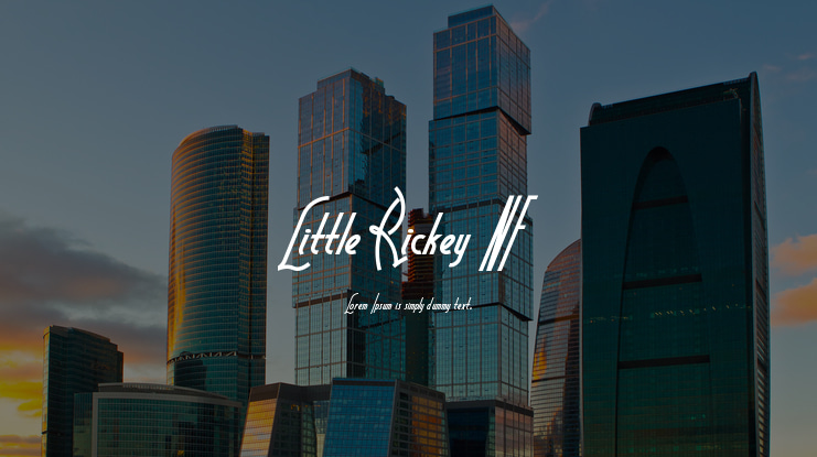 Little Rickey NF Font