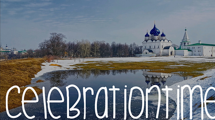 CelebrationTime Font