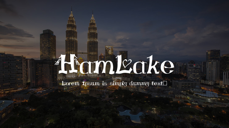 HamLake Font