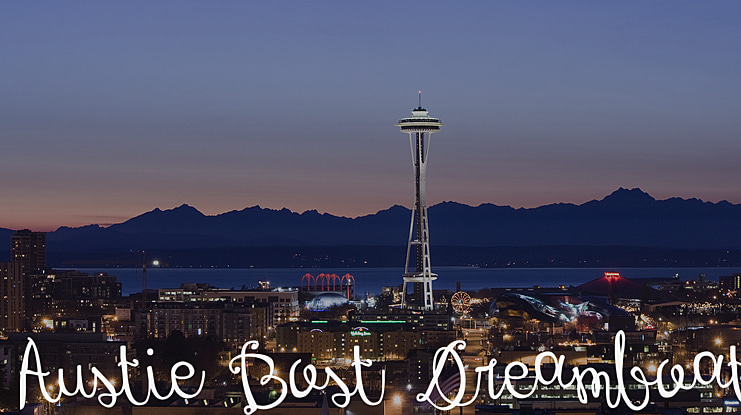 Austie Bost Dreamboat Font