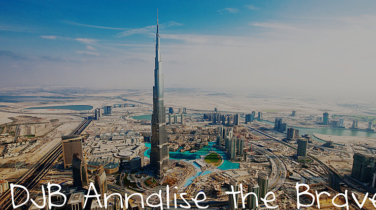 DJB Annalise the Font Family