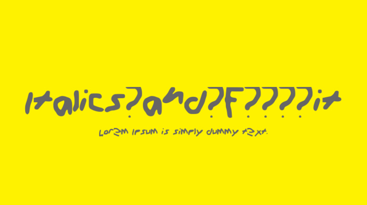 Italics_and_F____it Font