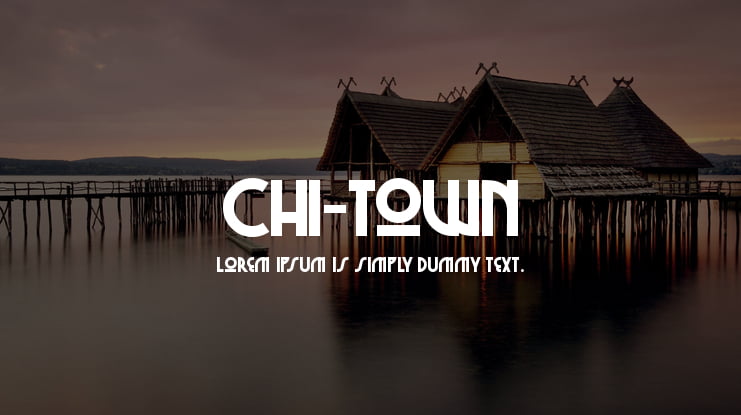 Chi-Town Font