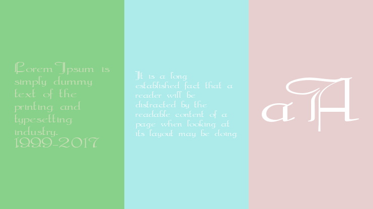 Galer Font Family