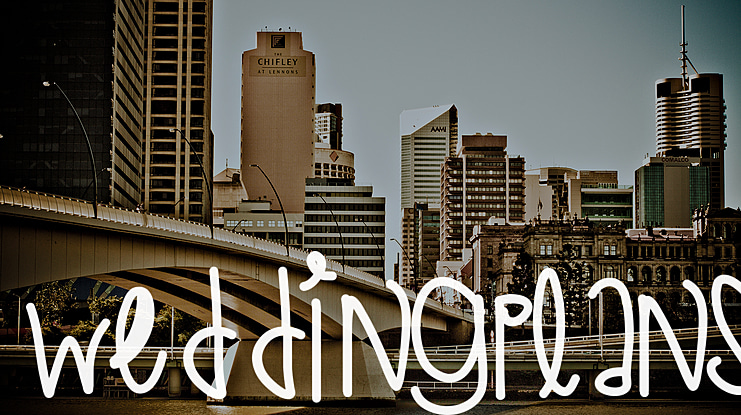 WeddingPlans Font