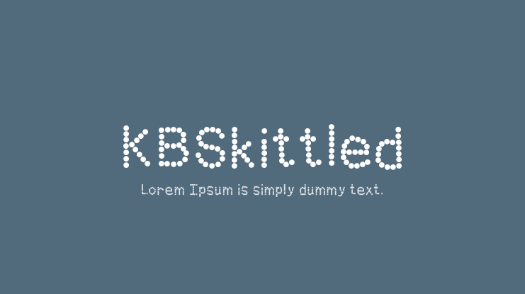 KBSkittled Font
