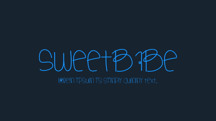 SweetBabe Font