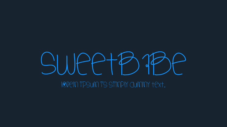SweetBabe Font