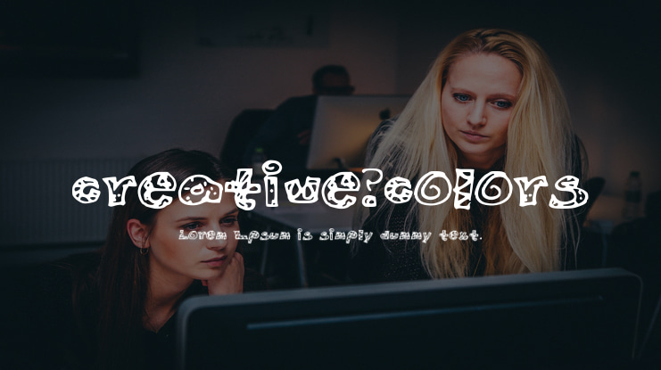Creative_Colors Font