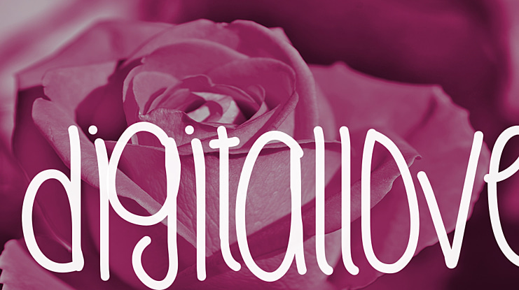 DigitalLove Font