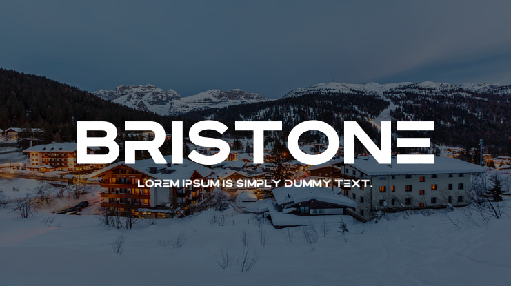 Bristone Font