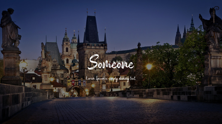 Someone Font