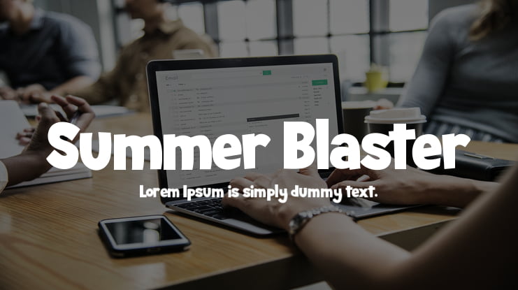 Summer Blaster Font Family